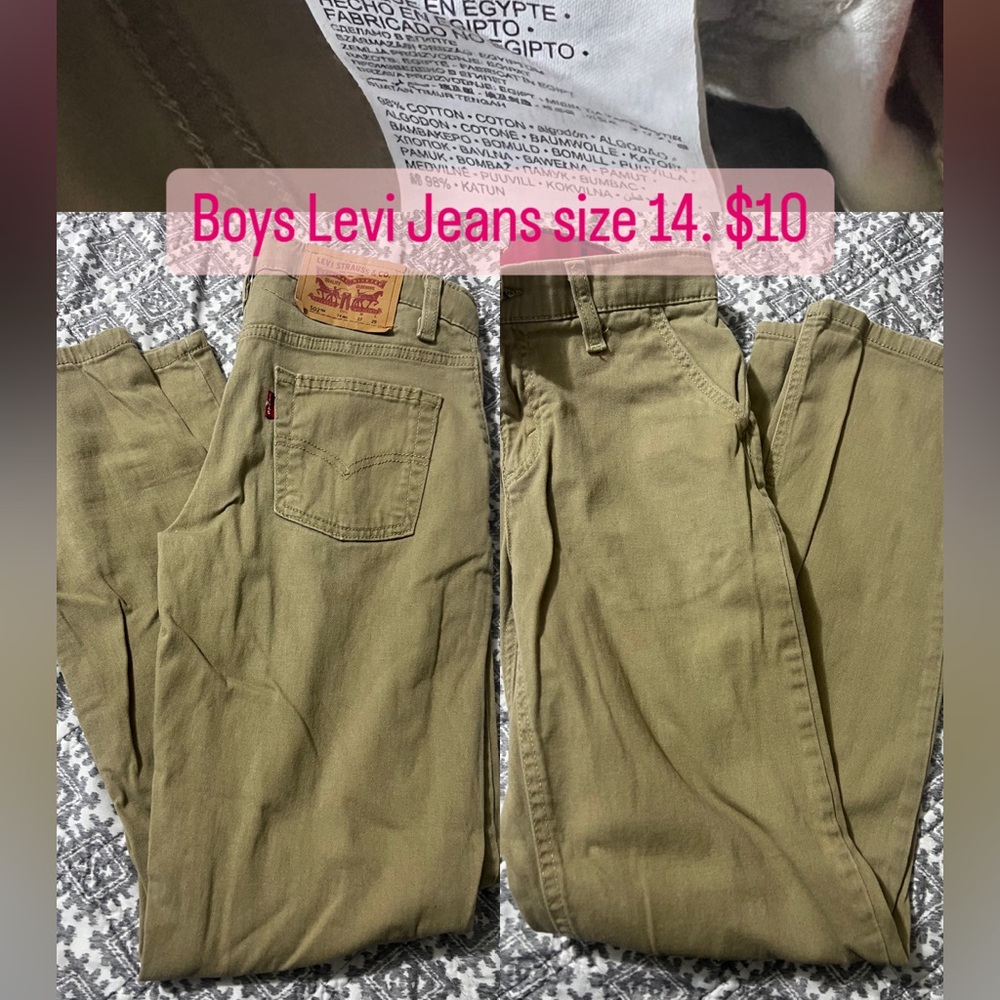 Boys Levi’s  jeans